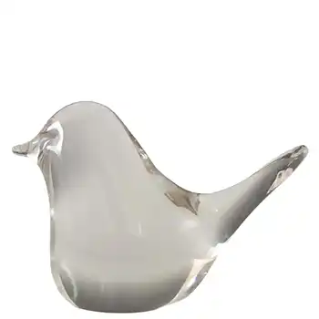 (image for) Wedgwood Clear Glass Bird Paperweight RSW70 - Labelled