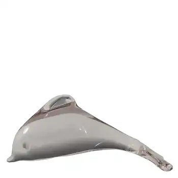 (image for) Wedgwood Clear Glass Dolphin Paperweight SG417 - Marked