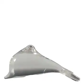 (image for) Wedgwood Clear Glass Lilliput Dolphin Paperweight - Marked