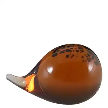 (image for) Wedgwood Brown + Topaz Glass Lilliput Hedgehog L5017