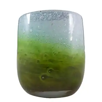 (image for) Ekenas Blue + Green Glass Vase - John-Orwar Lake