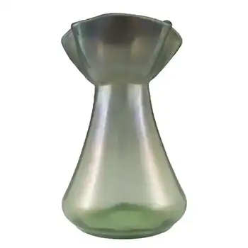 (image for) Loetz / Lötz Art Nouveau Green Glass Olympia Glatt Vase
