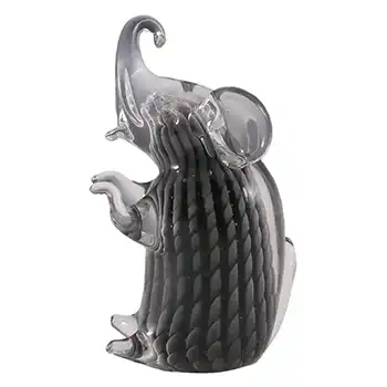(image for) V. Nason & Co Murano Fumato Glass Elephant - Signed