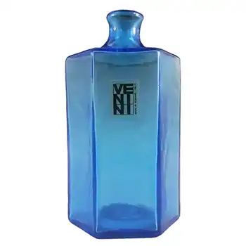 (image for) Venini Murano Blue Glass 'Vasetti' Vase - Signed '79