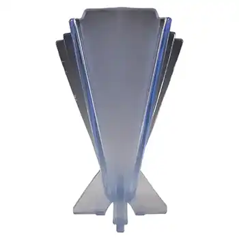 (image for) Stölzle #19249 Czech Art Deco 1930's Blue Glass Vase