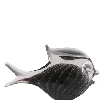 (image for) FM Konstglas / Marcolin Fumato Glass Fish - Signed