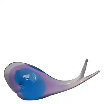 (image for) FM Konstglas/Ronneby Signed Neodymium Swedish Glass Whale