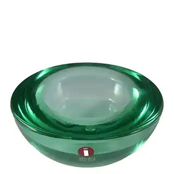 (image for) Iittala Green Glass Annaleena Hakatie Candle Votive/Bowl