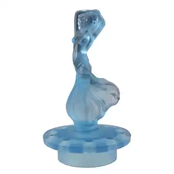 (image for) Josef Inwald Art Deco Blue Glass Nude Lady Figurine