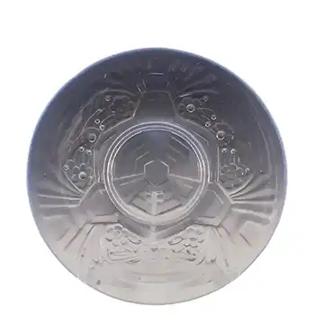 (image for) Jobling #6000 Art Deco Opaline/Opalescent Glass Flower Plate