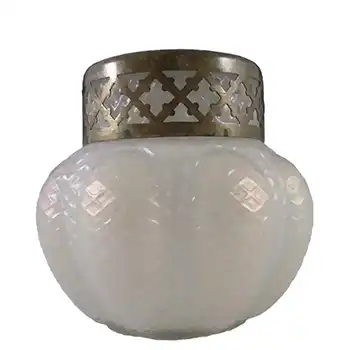 (image for) Kralik Art Nouveau 1900's Iridescent Mother-of-Pearl Glass Vase #3