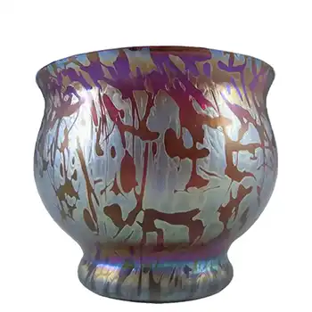 (image for) Royal Brierley Iridescent Glass 'Studio' Vase - Marked #1