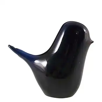 (image for) Wedgwood Blue Glass Bird Paperweight RSW70 - Marked