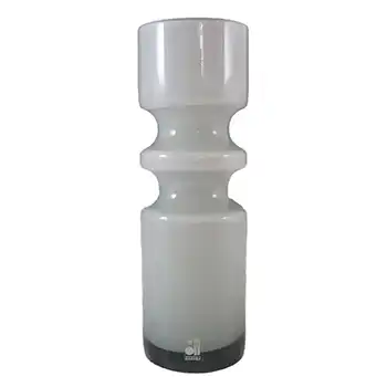 (image for) Alsterfors #S5000 Per Olof Ström Grey Cased Glass Vase