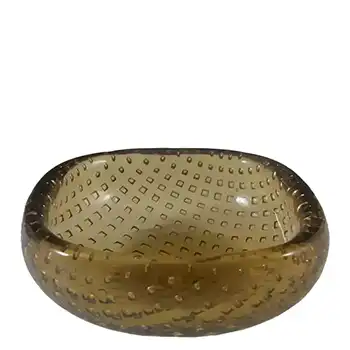 (image for) Venini Murano Glass Bubble Bowl by Carlo Scarpa - Marked