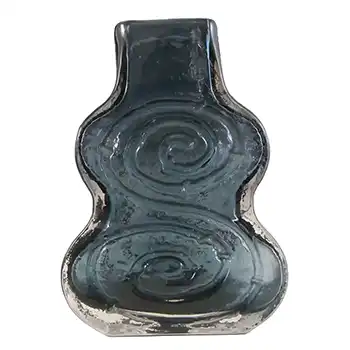 (image for) Whitefriars #9675 Baxter Indigo Textured Glass Cello Vase