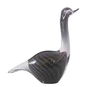 (image for) FM Konstglas/Marcolin Fumato Glass Swan #039 - Signed