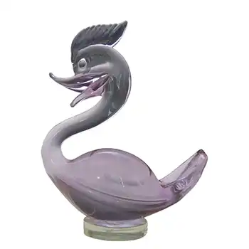 (image for) Neodymium/Alexandrite Glass Swan/Duck - Changes Colour!