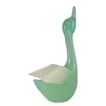 (image for) Archimede Seguso Alabastro Glass Duck / Goose Figurine - Labelled