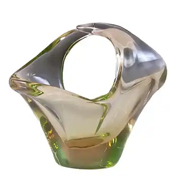 (image for) Skrdlovice #5518 Czech Glass 'Elegance' Bowl by Marie Veliskova