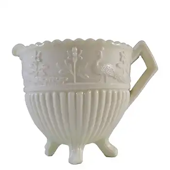 (image for) Sowerby #1350 Victorian Queen's Ivory Milk Glass Creamer - Marked