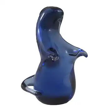 (image for) Wedgwood Sapphire/Blue Glass Otter RSW416 - Marked