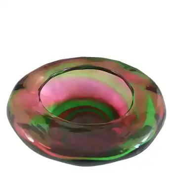 (image for) Stevens + Williams/Royal Brierley Glass 'Rainbow' Bowl