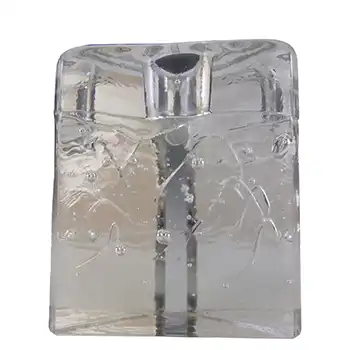 (image for) Iittala Glass Timo Sarpaneva 'Arkipelago' Candle Holder - Boxed