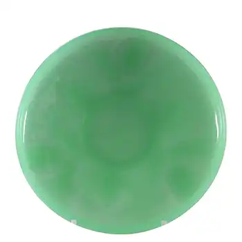 (image for) Jobling #5000 Art Deco Uranium Jade Green Glass Fircone Bowl