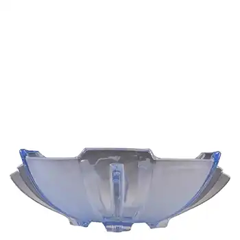 (image for) Stölzle Vintage Czech Art Deco Blue Glass Bowl #19280