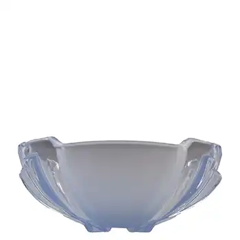 (image for) Stölzle #19250 Vintage Czech Art Deco Blue Glass Bowl