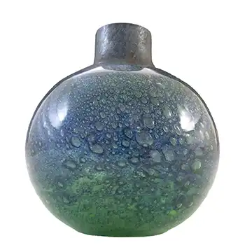 (image for) LABELLED Randsfjord Norwegian Glass Vase by Benny Motzfeldt