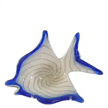 (image for) Fratelli Toso Murano Copper Aventurine Glass Fish Bowl