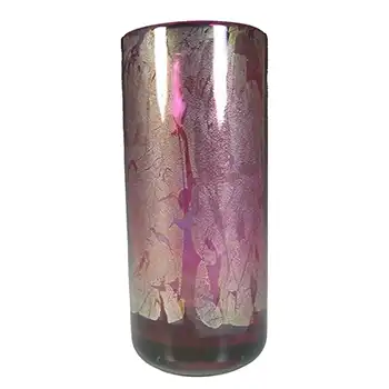 (image for) Isle of Wight Studio 'Azurene Pink' Glass Vase - Marked