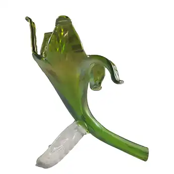 (image for) Kralik Art Nouveau 1900's Iridescent Floriform Glass Vase