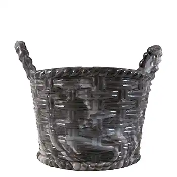 (image for) Sowerby #1102 Victorian Purple Malachite / Slag Glass Bowl
