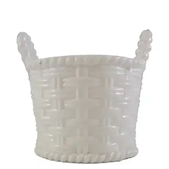 (image for) Sowerby #1102 Victorian White Milk Glass Basket Bowl - Marked