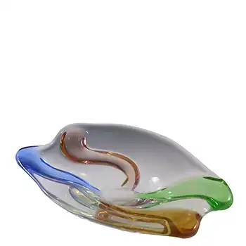 (image for) Mstisov Czech Glass Rhapsody Bowl / Ashtray by Frantisek Zemek