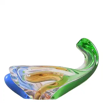 (image for) Mstisov Czech Glass Rhapsody Organic Bowl by Frantisek Zemek
