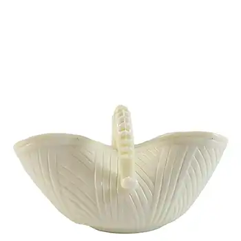(image for) Sowerby #1325 Victorian Queen's Ivory Milk Glass Bowl - Marked