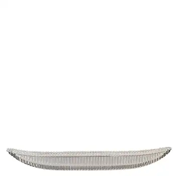 (image for) LARGE Victorian Pressed Glass Flower Head / Celery Boat Bowl