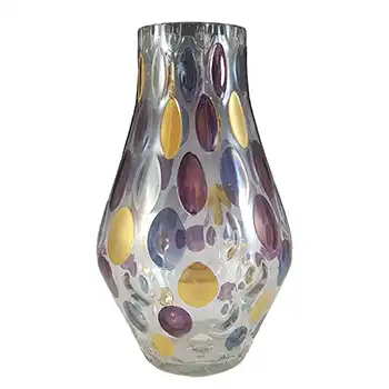 (image for) Borske Sklo Retro Glass 'Nemo' Vase by Max Kannegiesser