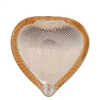 (image for) Ferro Italarts Murano Peach Glass Bubble Bowl
