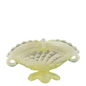 (image for) Davidson Primrose Pearline Glass 'Lady Caroline' Basket Bowl