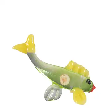 (image for) Japanese Lampworked Glass Fish - Red Ball Brand Label