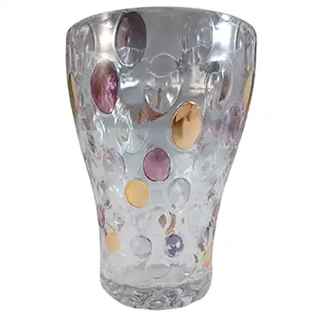 (image for) Borske Sklo Vintage Glass 'Nemo' Vase by Max Kannegiesser