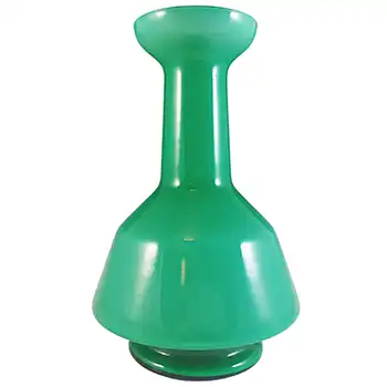(image for) Empoli Italian Scandinavian Style Green Cased Glass Vase