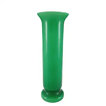 (image for) Empoli Italian Scandinavian Style Green Cased Glass Vase