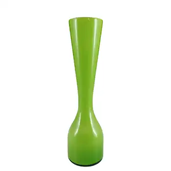 (image for) Empoli Vintage Italian Green Cased Glass Vase