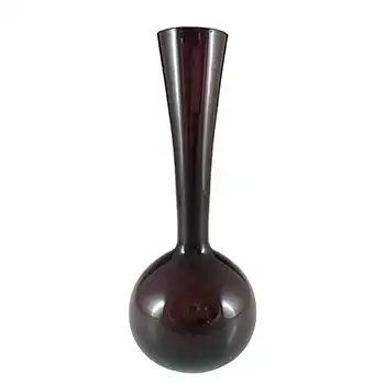 (image for) Scandinavian Style Retro Purple Opal Cased Glass Vase